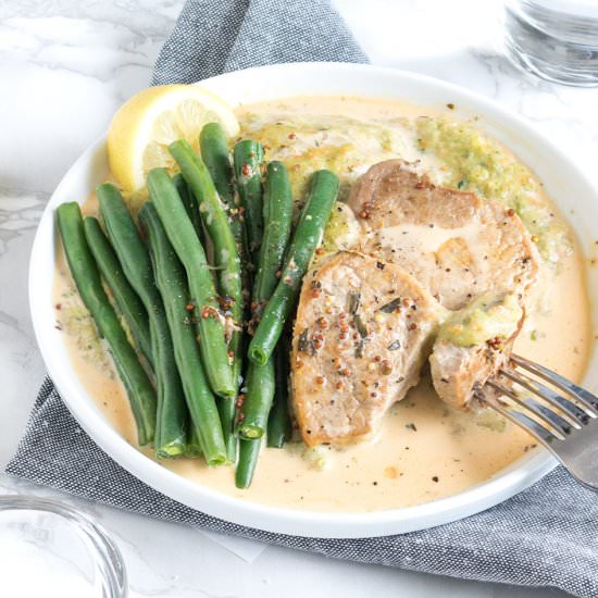 Creamy Mustard Pork