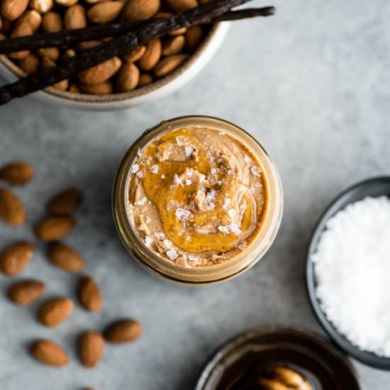 Homemade Vanilla Almond Butter