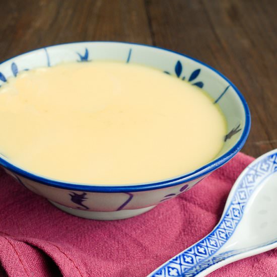 Steamed Egg Custard Pudding