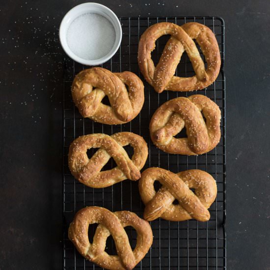 Big Soft Pretzels