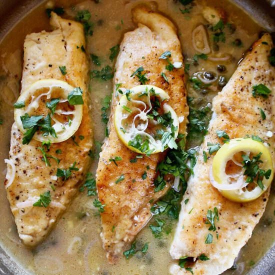 Tilapia Piccata