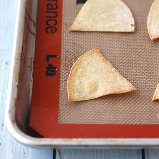 Toaster Oven Corn Tortilla Chips