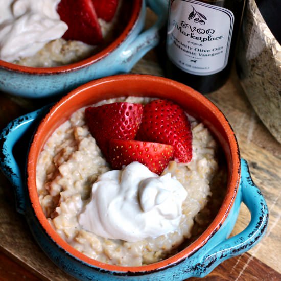 Toasted Orange Vanilla Cream Oats