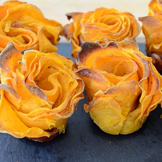 Sweet Potato Roses
