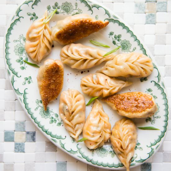 Red Curry Tofu Dumplings