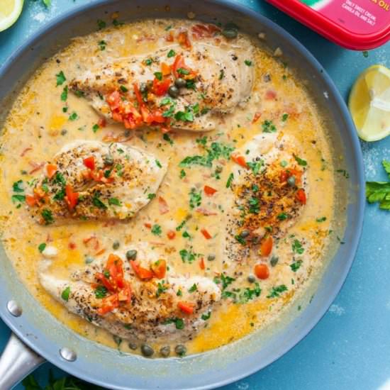 Easy Lemon Chicken Skillet