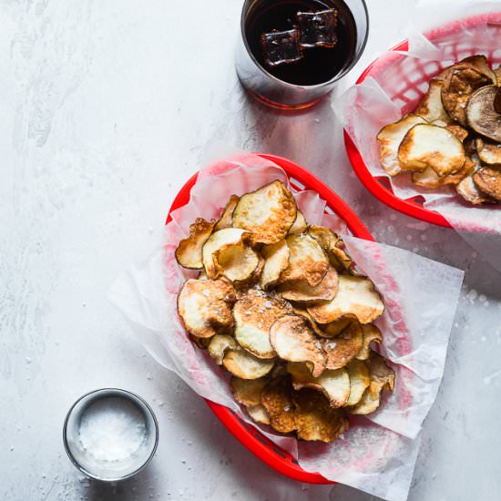 Air  Fryer  Potato  Chips