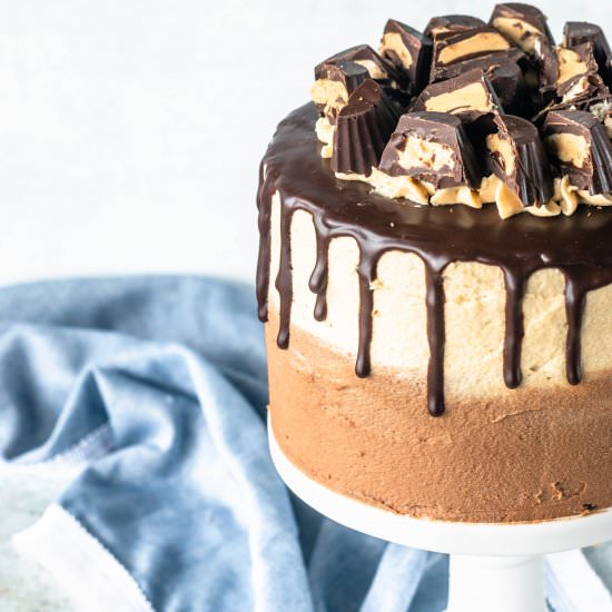 Peanut Butter Chocolate Cake