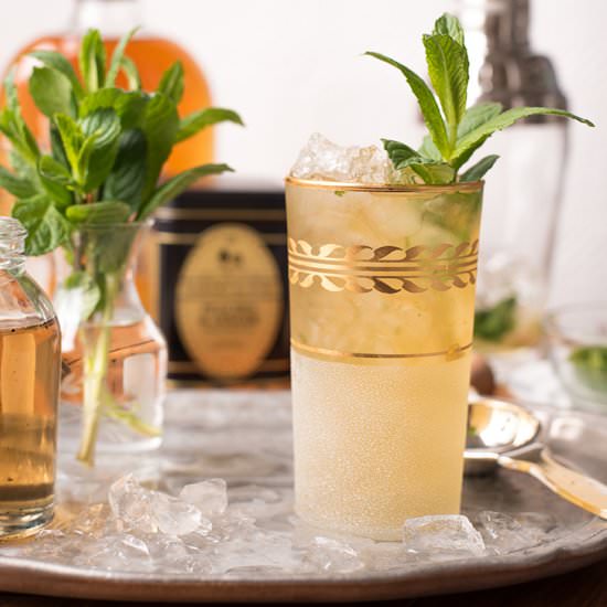 Peach Tea Mint Julep