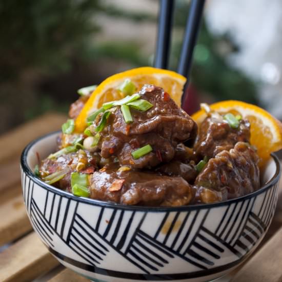orange chicken