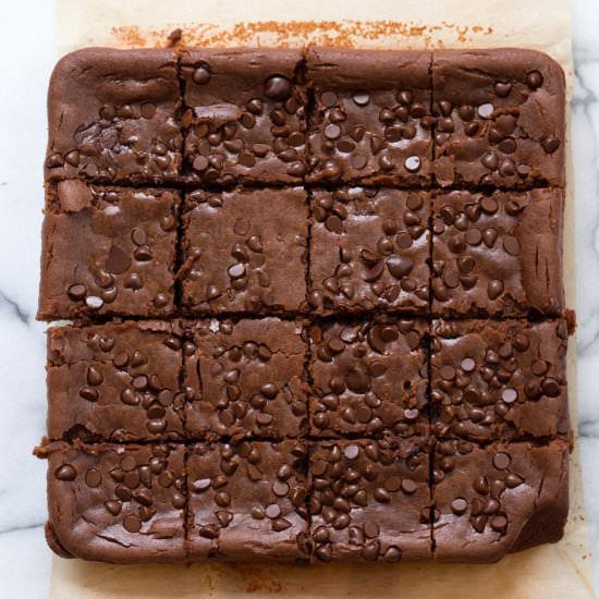 Fudgy Lentil Brownies