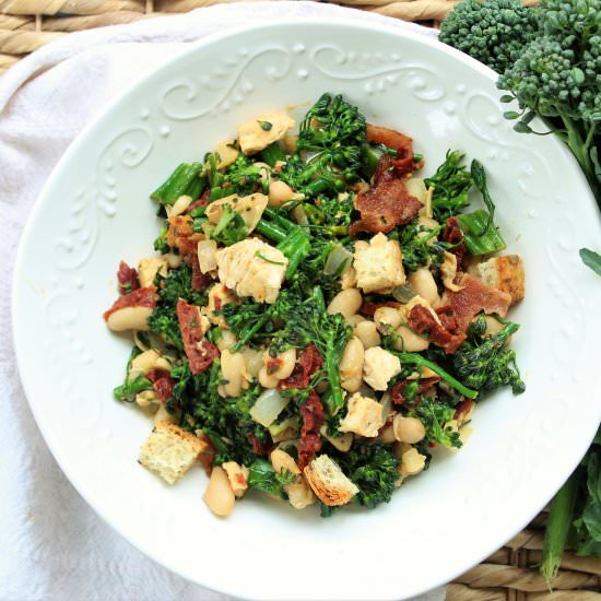 Chicken Broccolini Panzanella