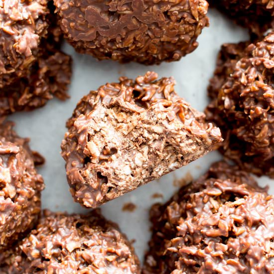 Chocolate Coconut Candy Clusters