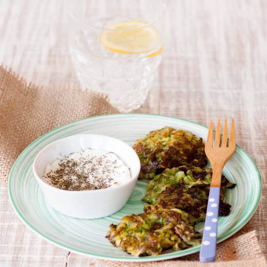 Rösti with zucchini and potatoes