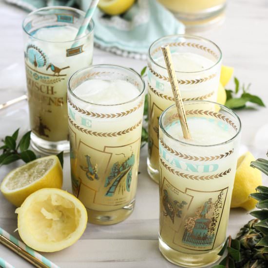 Caramelized Pineapple Lemonade