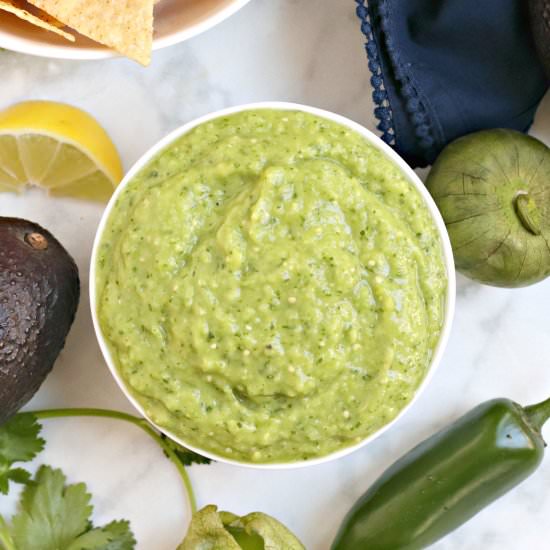 Avocado Tomatillo Salsa