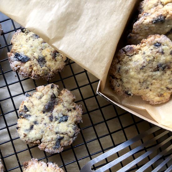 portuguese black olive cookies