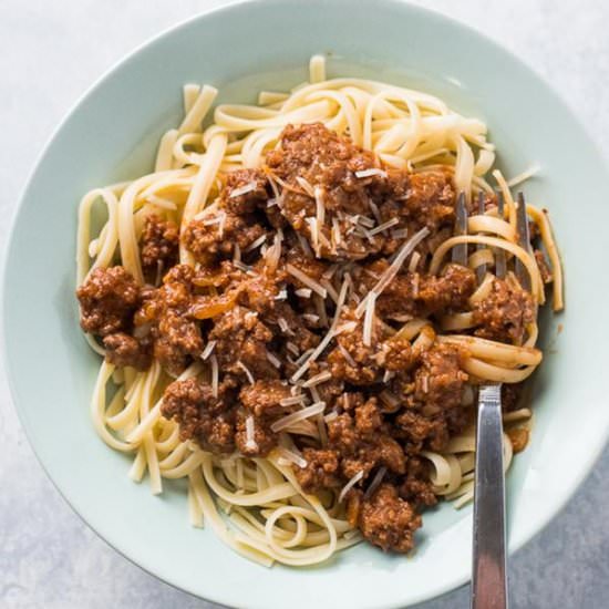 Instant Pot Sloppy Joe Pasta