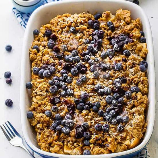 Gluten Free Blueberry French Toast