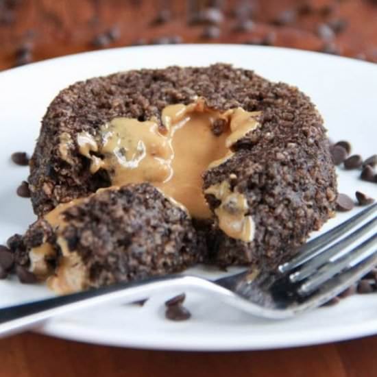 Baked oatmeal chocolate PB