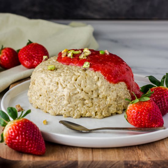 Pistachio Rice Pudding