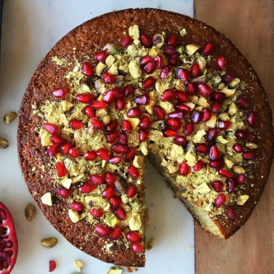 Orange Pistachio Cake