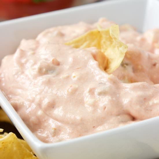Easy Cream Cheese Salsa Dip