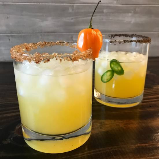 Pineapple Habanero Margarita