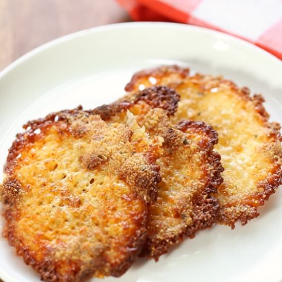 low carb cheese crisps