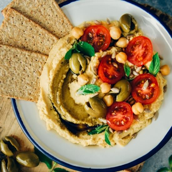 Hummus Without Tahini