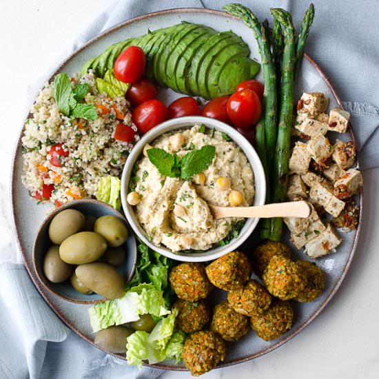 Plant Based Mezze Platter