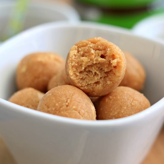 Vegan Salted Caramel Bliss Balls