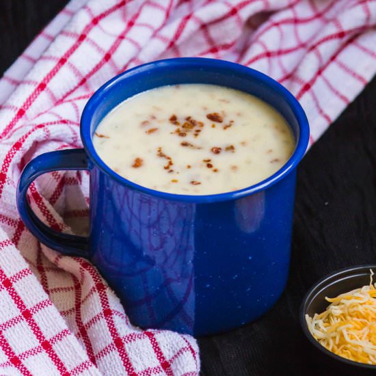Potato and Bacon soup