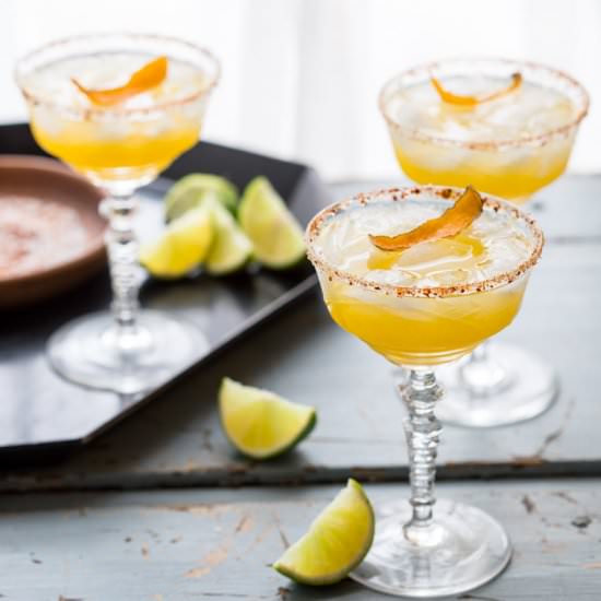 Smoky Mescal Margaritas