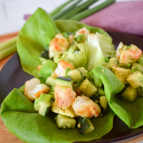 Shrimp Lettuce Wraps