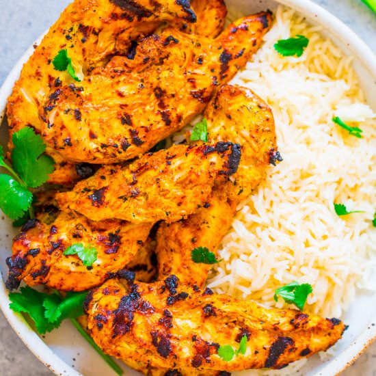 Grilled Tandoori Chicken