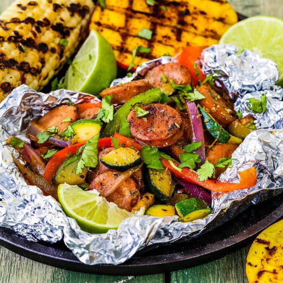 Easy Sausage and Veggies