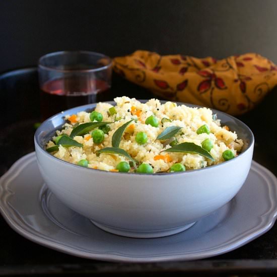 Vegetable Upma