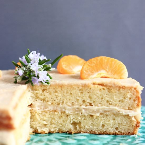Gluten-Free Vegan Orange Cake