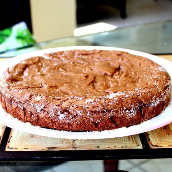 Swedish Brownie Cake