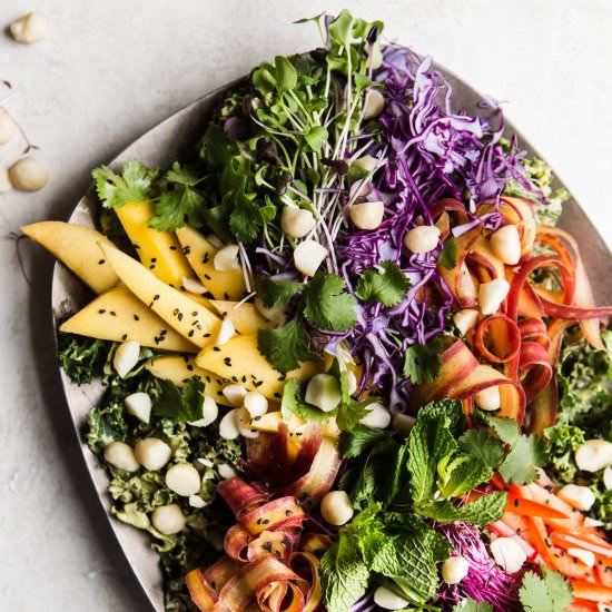 Tropical Kale Salad