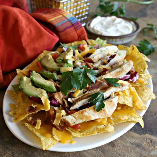 Cobb Salad Nachos