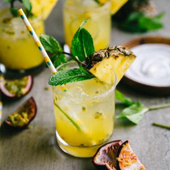 Sparkling Pineapple Margarita