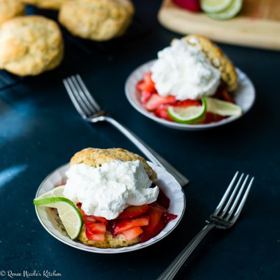 Homemade Strawberry Shortcake
