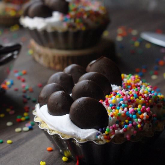 Rainbow Chocolate Tart