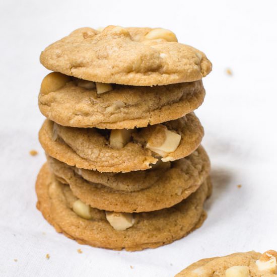 White Chocolate Macadamia Cookies
