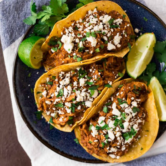 Instant Pot Chicken Mole