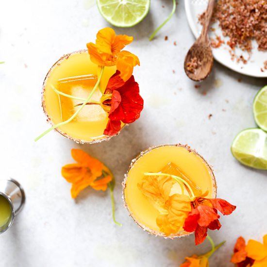 Nasturtium Margaritas