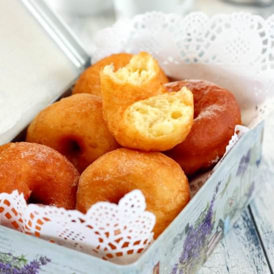 Sour cream German donuts