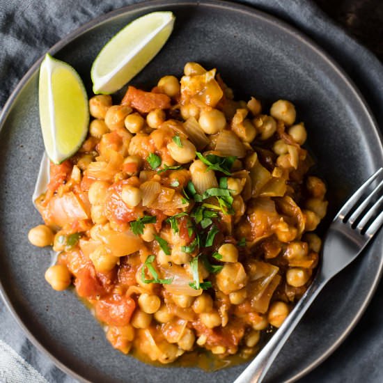 Creamy Chana Masala